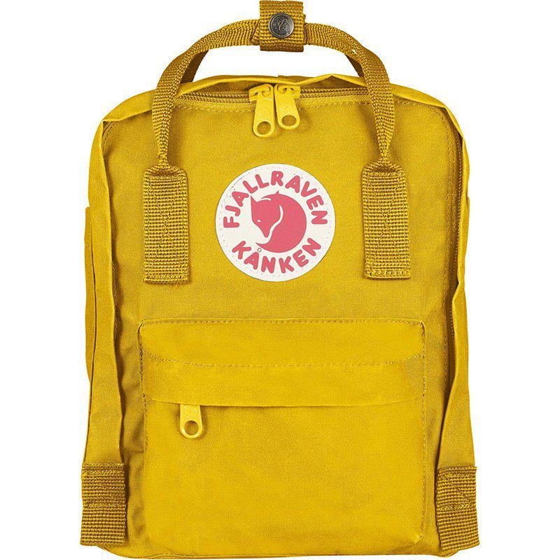 Городской рюкзак Fjallraven Kanken Mini 7 л Warm Yellow (23561.141)