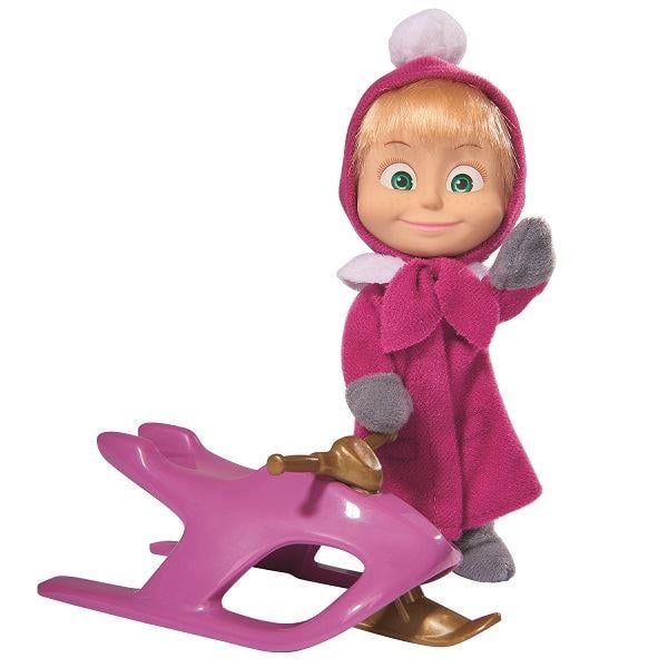Лялька Simba Маша з санками (9301681)