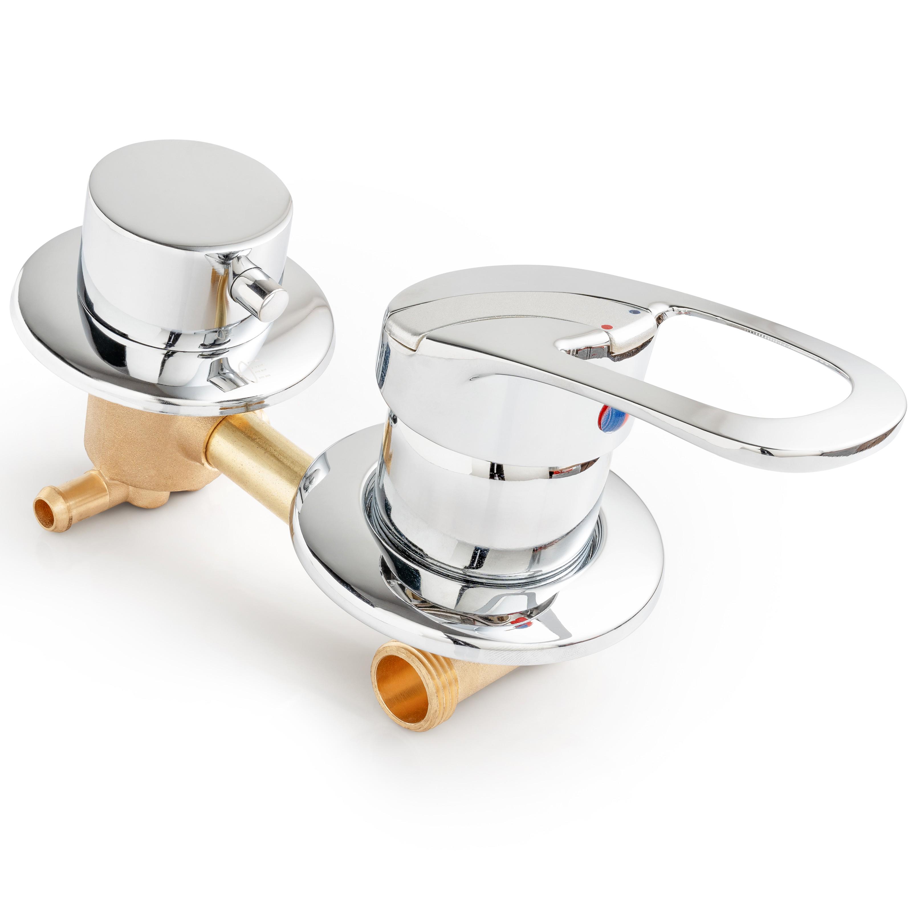 Смеситель для душевой кабины на 2 положения (Смеш1_2_100)