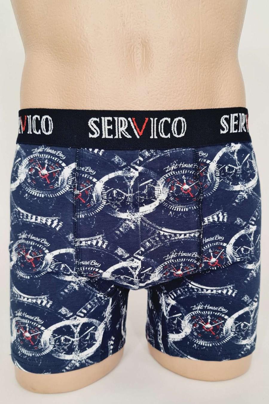 Трусы боксеры Servico р. 52/XL Синий (71147) Трусы боксеры Servico р. 52/XL Синий (71147)