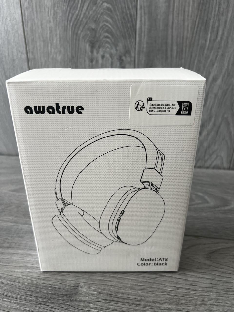 Навушники бездротові Awatrue AT8 TWS Bluetooth 5.4 Чорний - фото 7 Навушники бездротові Awatrue AT8 TWS Bluetooth 5.4 Чорний - фото 7