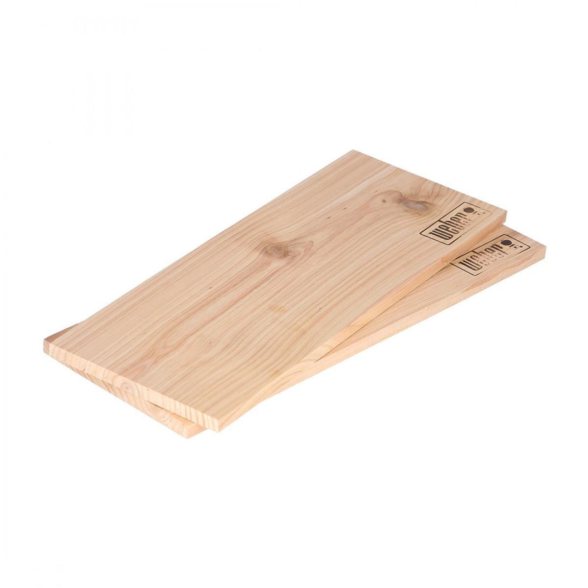 Планки кедровые для копчения Weber 15х40 см 2 шт. (17831) - фото 3 Планки кедровые для копчения Weber 15х40 см 2 шт. (17831) - фото 3