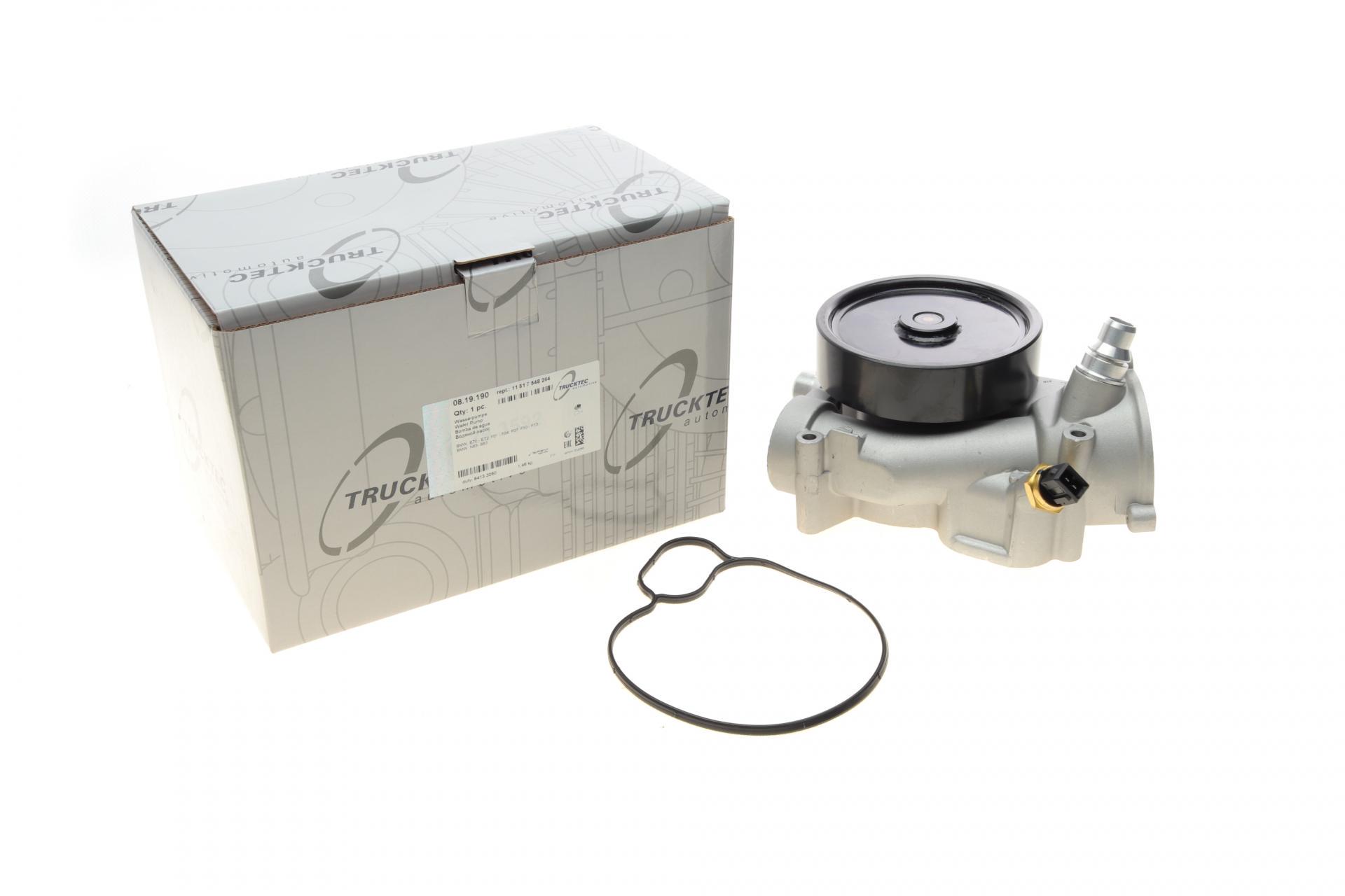 Водяная помпа TRUCKTECAUTOMOTIVE BMW 5 F10/7 F01/F02/F03/F04/X5 E70/X6 E72/E72 07- (08.19.190)