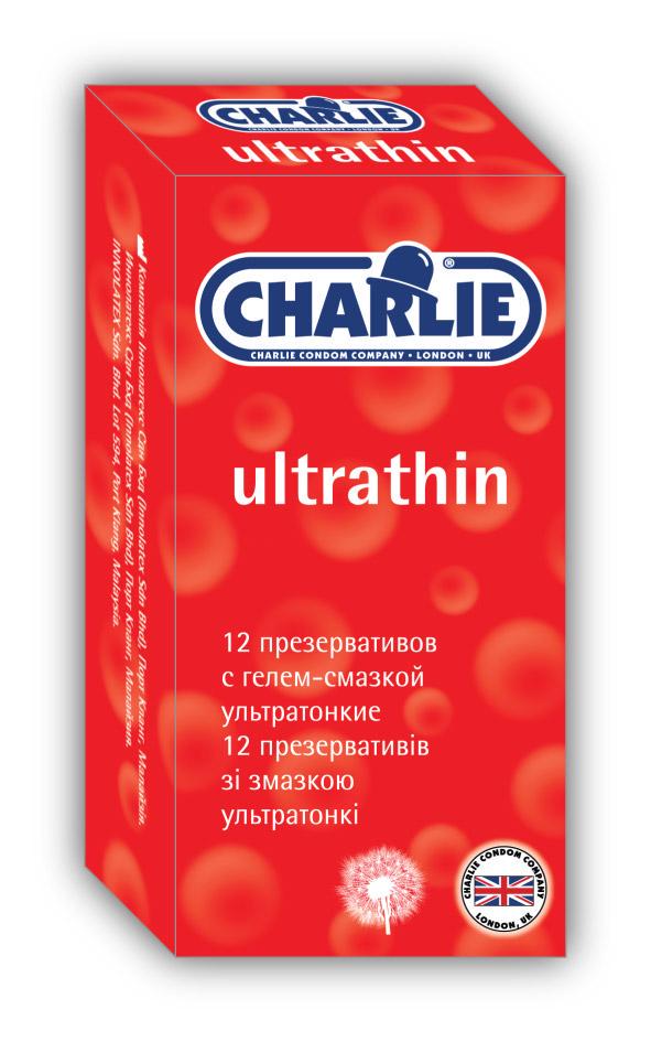 Презервативи CHARLIE латексні ультратонкі 12 шт. (15408490)