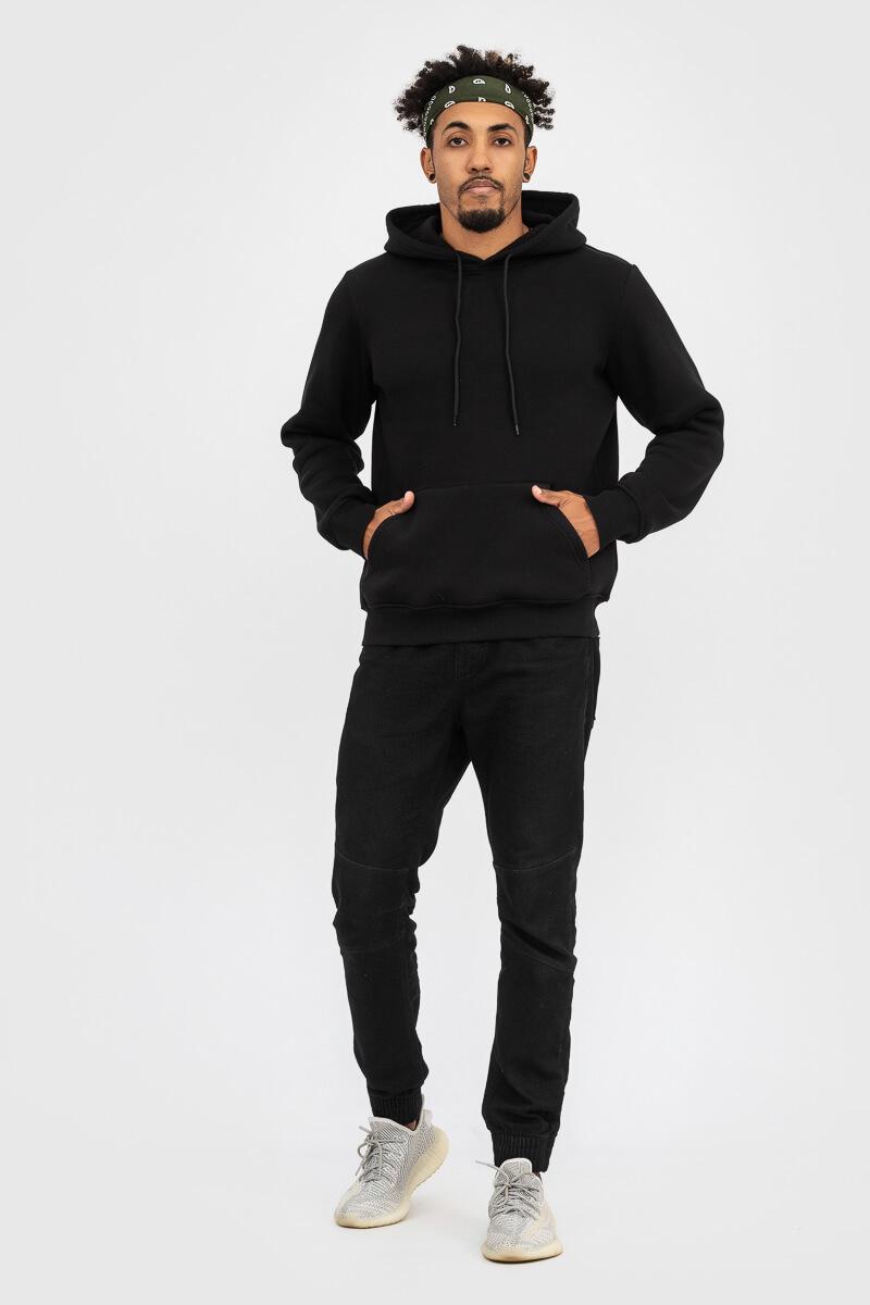 Худі утеплений Ray BASIC U0401-Black UNISEX 5XL Чорний - фото 4 Худі утеплений Ray BASIC U0401-Black UNISEX 5XL Чорний - фото 4