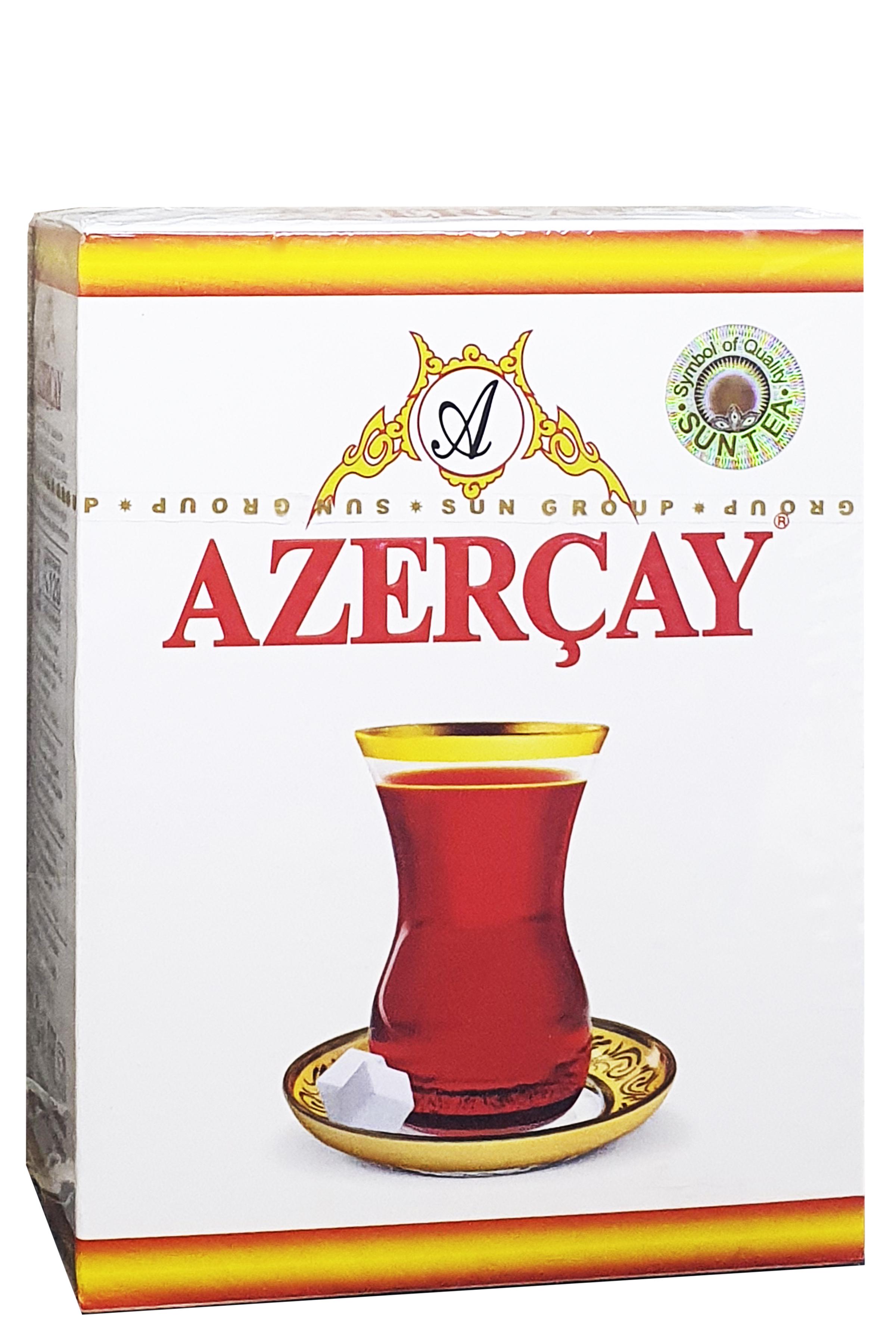 Чай Азерчай с ароматом бергамота чорний 100 г (763)