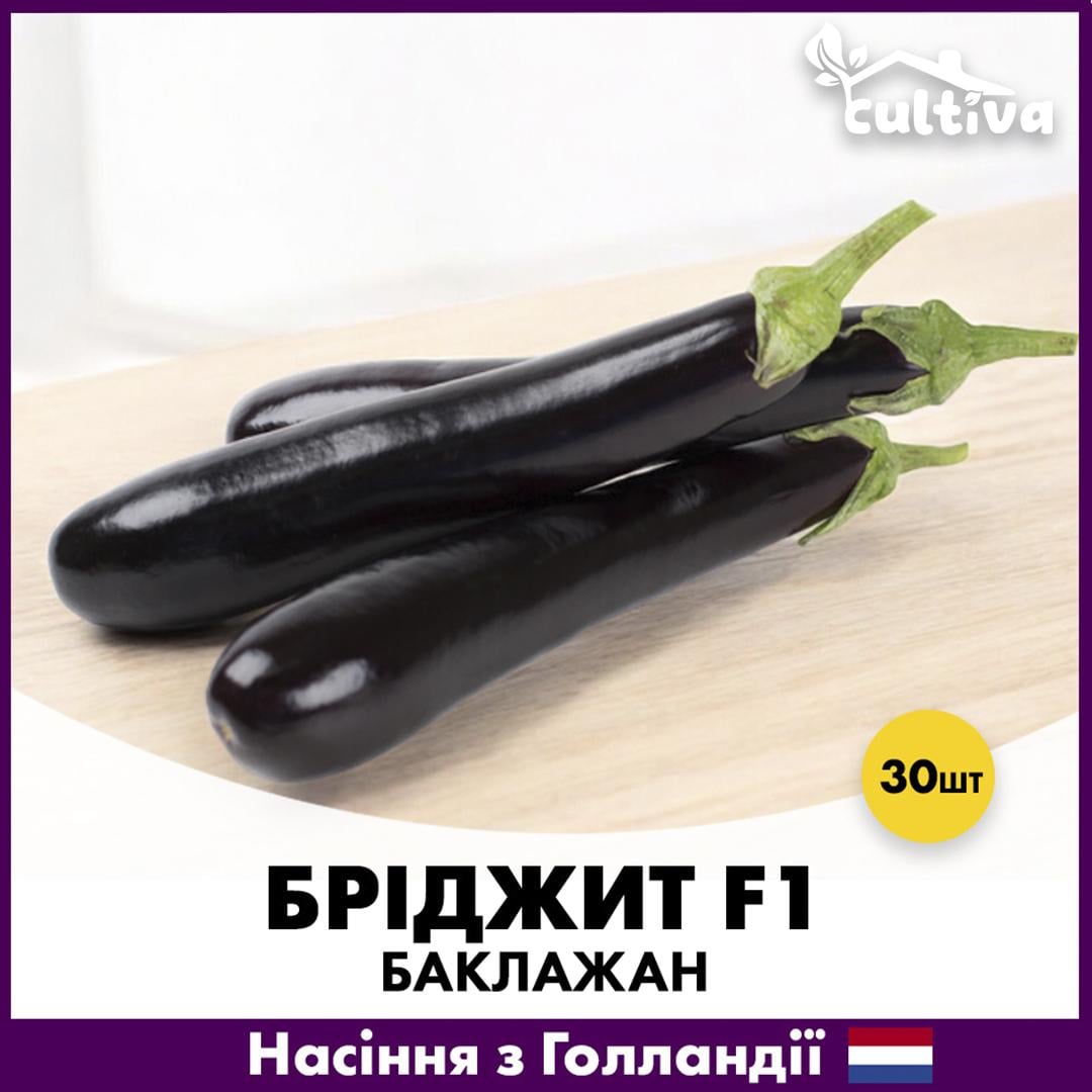 Семена баклажана Rijk Zwaan Бриджит F1 30 шт. (R51008)