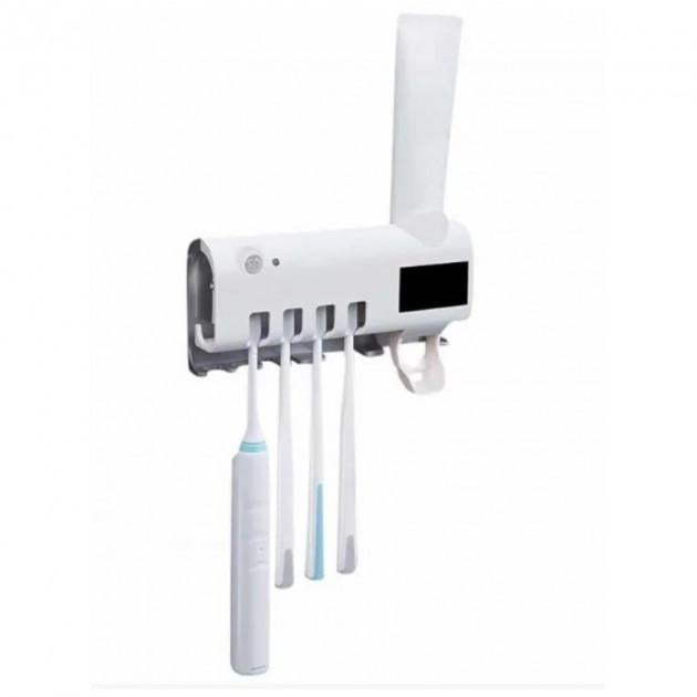 Диспенсер для зубной пасты и стерилизатор для щеток (JX008) - фото 4 Диспенсер для зубной пасты и стерилизатор для щеток (JX008) - фото 4