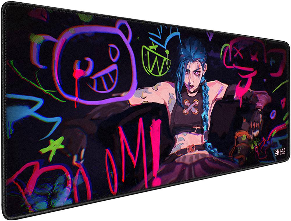Коврик для мышки SHLab League of Legends Jinx SHM-171 70х30 см (35650)