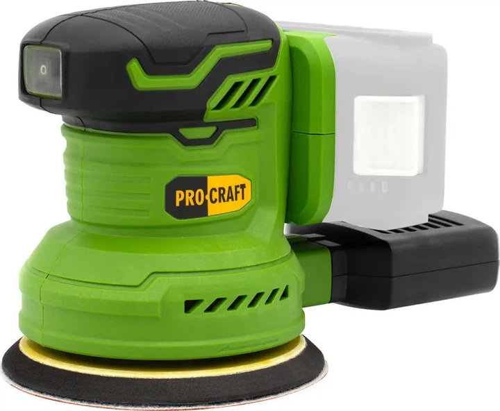 Эксцентриковая шлифовальная беспроводная машина ProCraft PX-20 BL без аккумулятора и зарядного устройства (030252)