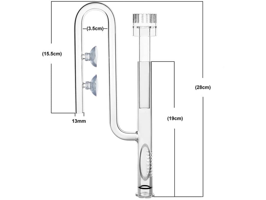 Стеклянные трубки Aqua-Tech Lily Pipe Skimmer Set внешнего фильтра с функцией скиммера Inflow+Outflow 13 мм - фото 3