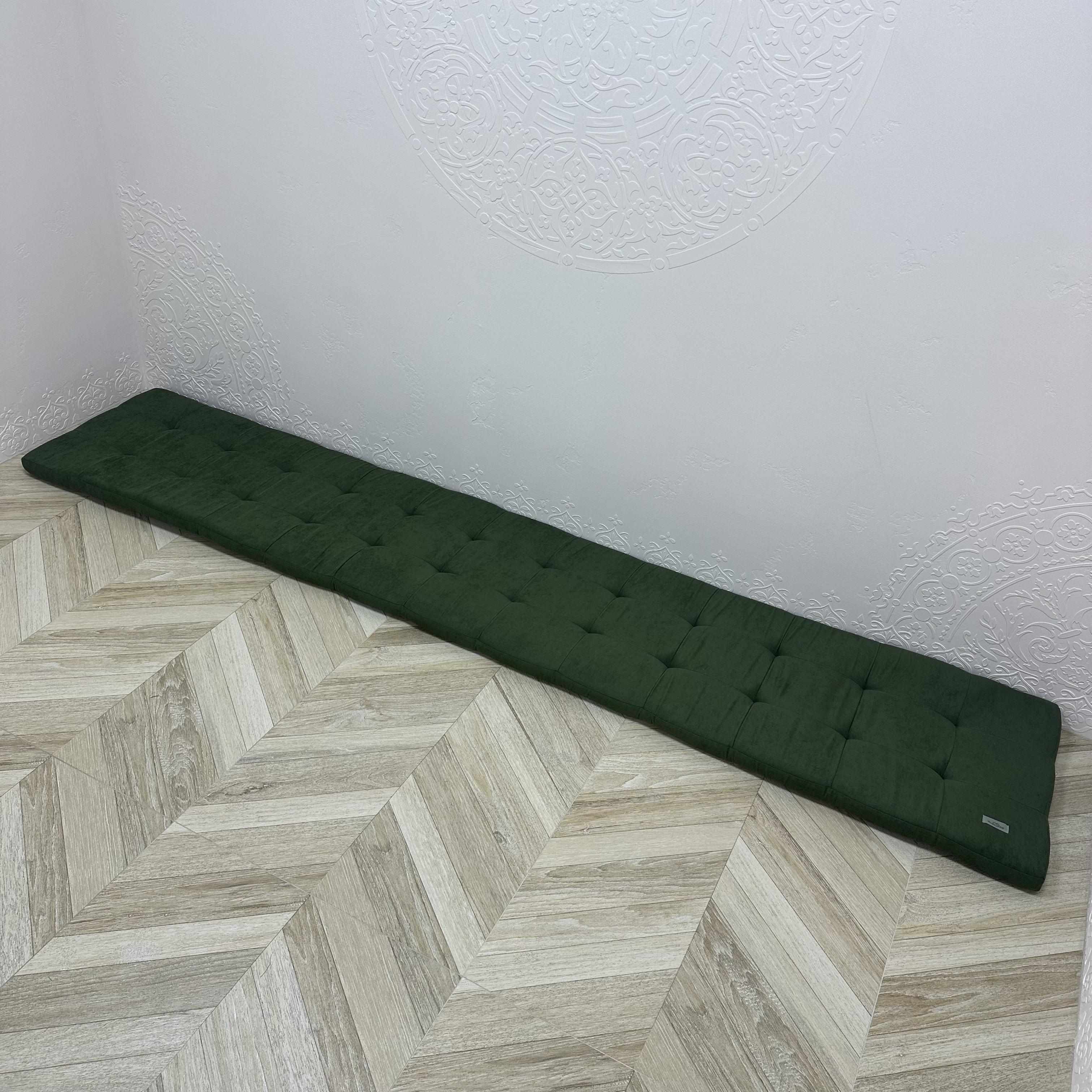 Матрас со стяжкой Comfort Home на подоконники/каркасы/поддоны/садовую мебель софт 120х40х5 см