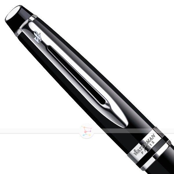 Шариковая ручка Waterman Expert Black (CT 20 029) - фото 4