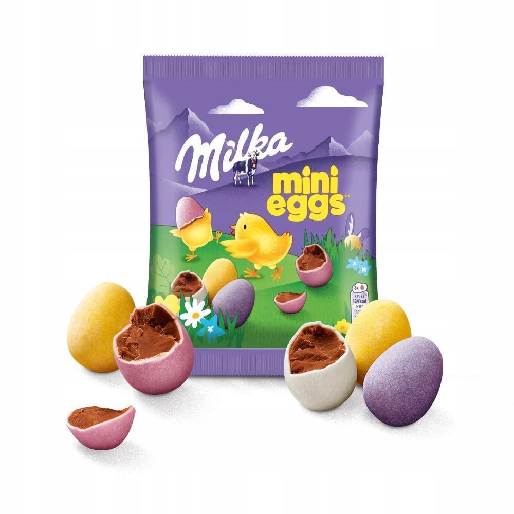Великодні шоколадні міні-яйця Milka Mini Eggs 100 г (1794151371) Великодні шоколадні міні-яйця Milka Mini Eggs 100 г (1794151371)