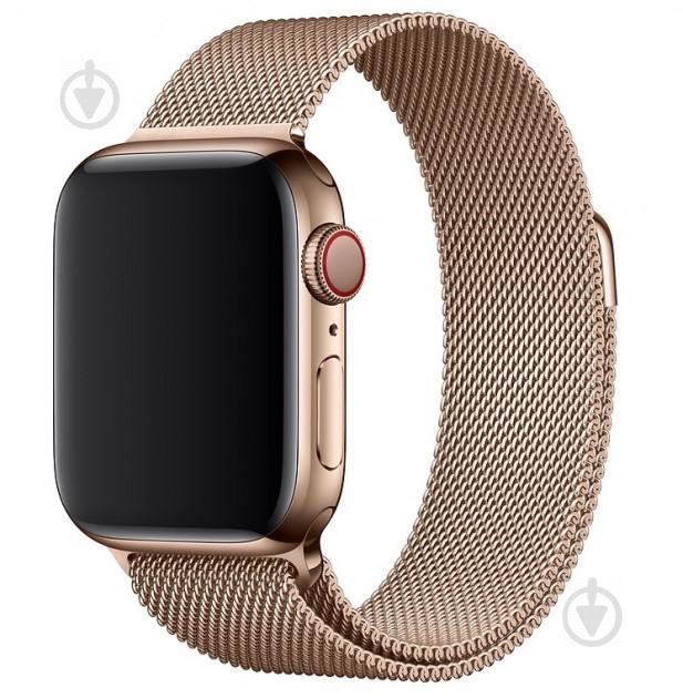 Металлический ремешок Milanese для Apple Watch 38/40/42/44 мм Gold (HbP050594) Металлический ремешок Milanese для Apple Watch 38/40/42/44 мм Gold (HbP050594)