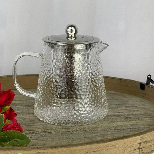 Заварювальний чайник Edenberg EB-19061 із карбованого термостійкого скла до 500° 450 мл (EB-19061) - фото 2 Заварювальний чайник Edenberg EB-19061 із карбованого термостійкого скла до 500° 450 мл (EB-19061) - фото 2