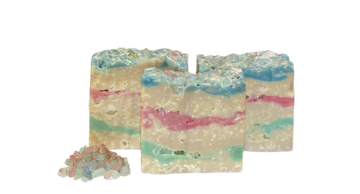 Мыло натуральное Pinka с морской солью ручной работы 100 г (2292685024)