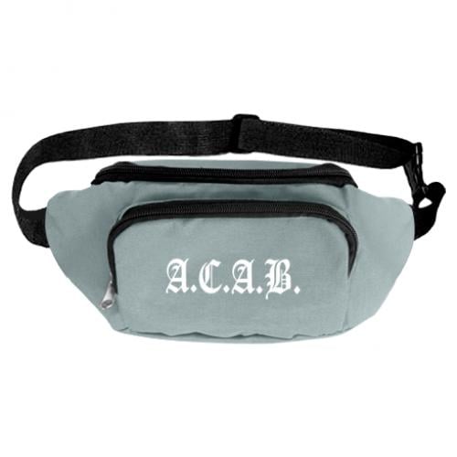 Поясная сумка-бананка A.C.A.B Серый (7198364-4-36805)