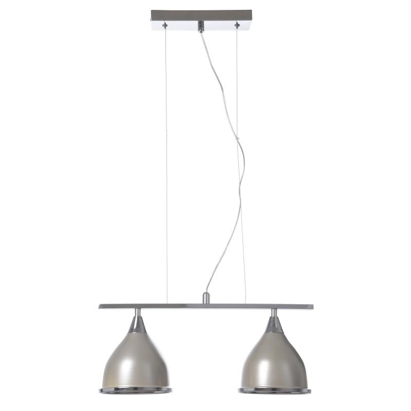 Люстра потолочная подвес Brille BKL-578S/2 E14 GR на 2 плафона