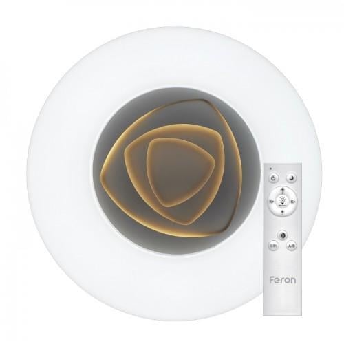 LED світильник Feron AL5600 ROSE 80W круглий (100370)