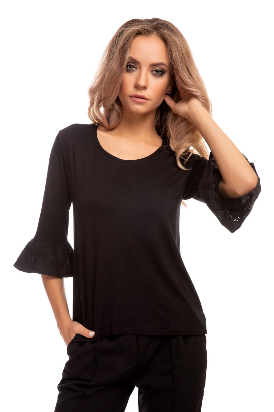Блуза Jadea р. 44/46 M/L Чорний (60636)
