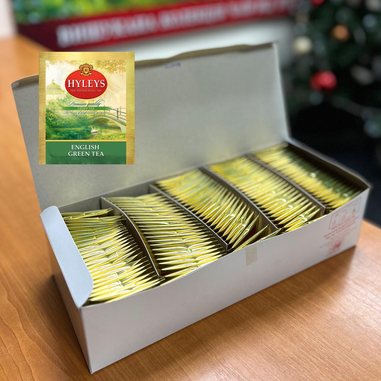 Чай зеленый Hyleys Английский зеленый 125 пак. (4791045010036) - фото 2 Чай зеленый Hyleys Английский зеленый 125 пак. (4791045010036) - фото 2