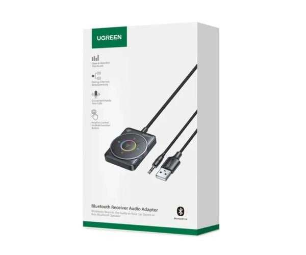 Ресивер Bluetooth аудио UGREEN CM723 Black - фото 2 Ресивер Bluetooth аудио UGREEN CM723 Black - фото 2