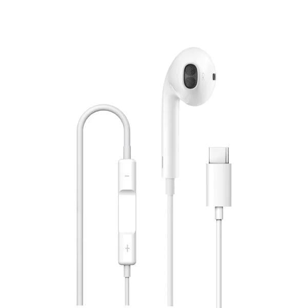 Наушники проводные WIWU EB307 Solobuds Type-C 1,2 м с микрофоном White (6977703654745)