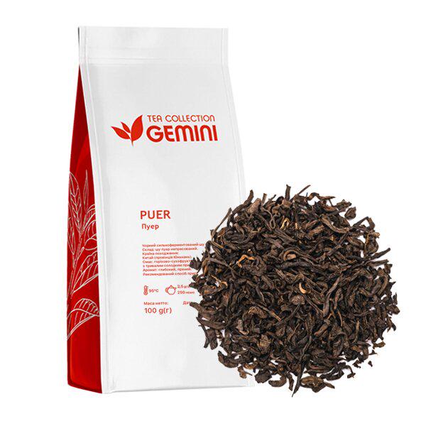 Чай листовий Gemini Puer 100 г (476)