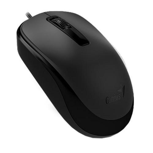 Компьютерная мышка Genius DX-125 Черный USB оптическая 1000 dpi 3 кнопки 1,5 м (2881180695)