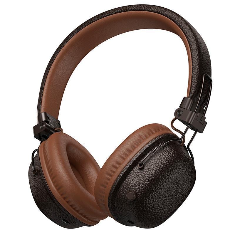 Наушники беспроводные Hoco W64 Earl II накладные Bluetooth 5.4 до 32 часов автономной работы Black (639617)