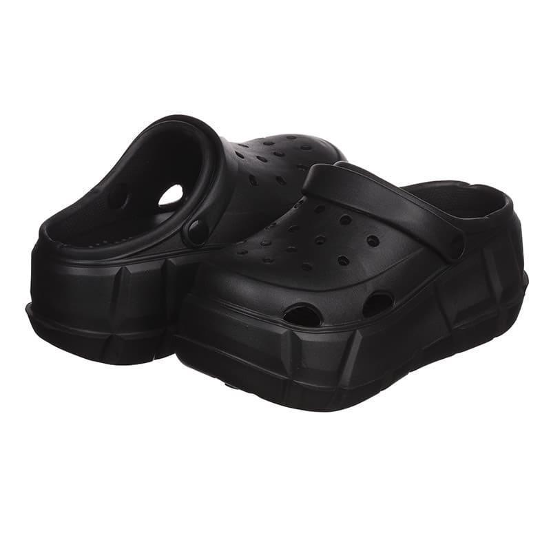 Шлепанцы женские PLPS 2408-3 из пены р. 39-40 Черный (90115)