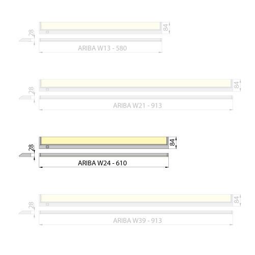 Светильник Brilum ARIBA W24 6400K OM-ARW246-10 Белый - фото 3