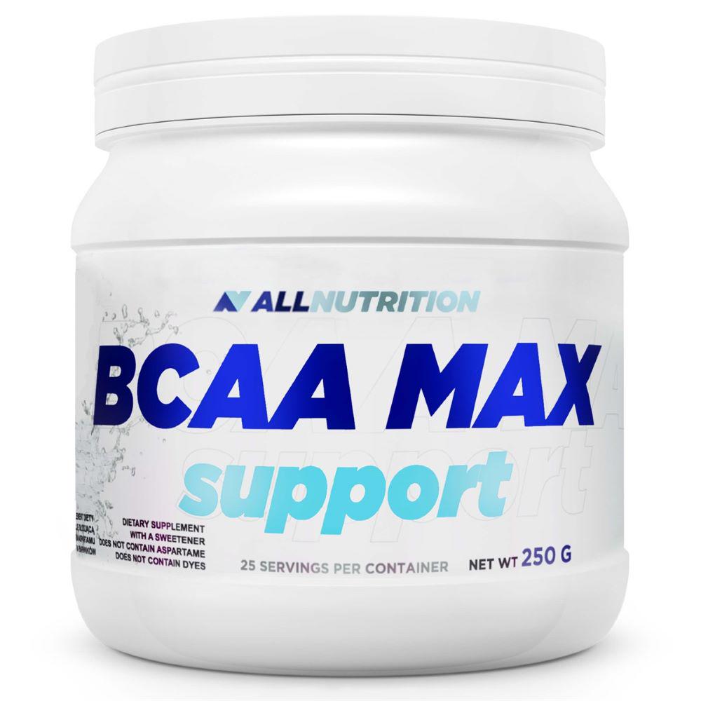 Амінокислота BCAA для спорту All Nutrition BCAA Max Support 250 г 25 servings Lemon