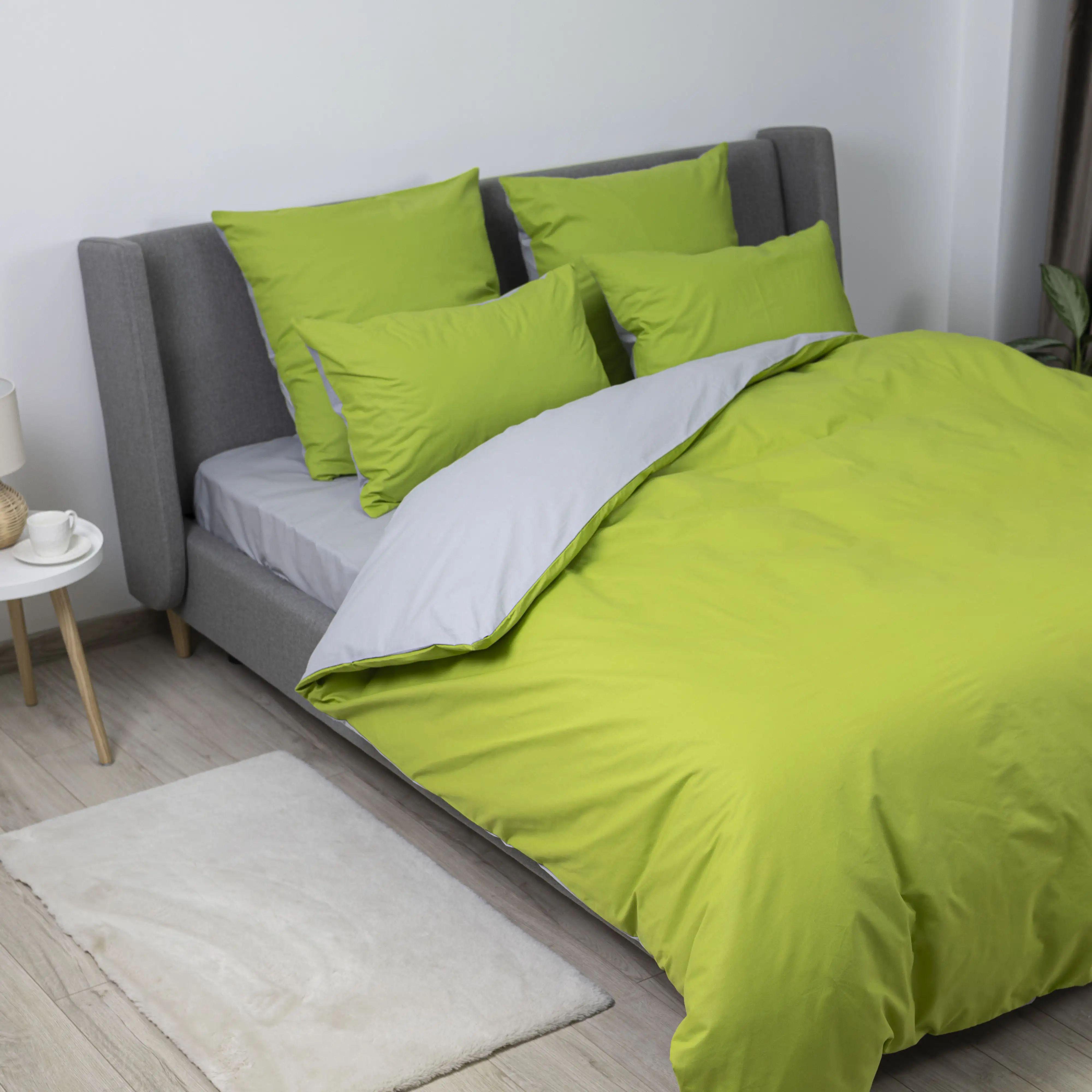 Комплект постільної білизни гіпоалергенний ТЕП Forest Retreat 115 г/кв. м євро з наволочками 70x70 см Зелений (12870200215)