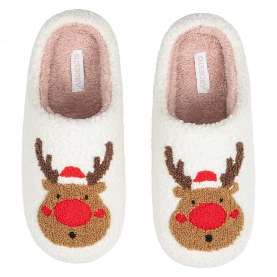 Домашние тапочки новогодние Ardesto Christmas р. 40/41 28 см (ART2540DW) - фото 1 Домашние тапочки новогодние Ardesto Christmas р. 40/41 28 см (ART2540DW) - фото 1