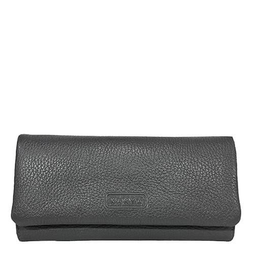 Кошелек женский из натуральной кожи Karya 1159-081 Темно-серый (2026754254) Кошелек женский из натуральной кожи Karya 1159-081 Темно-серый (2026754254)