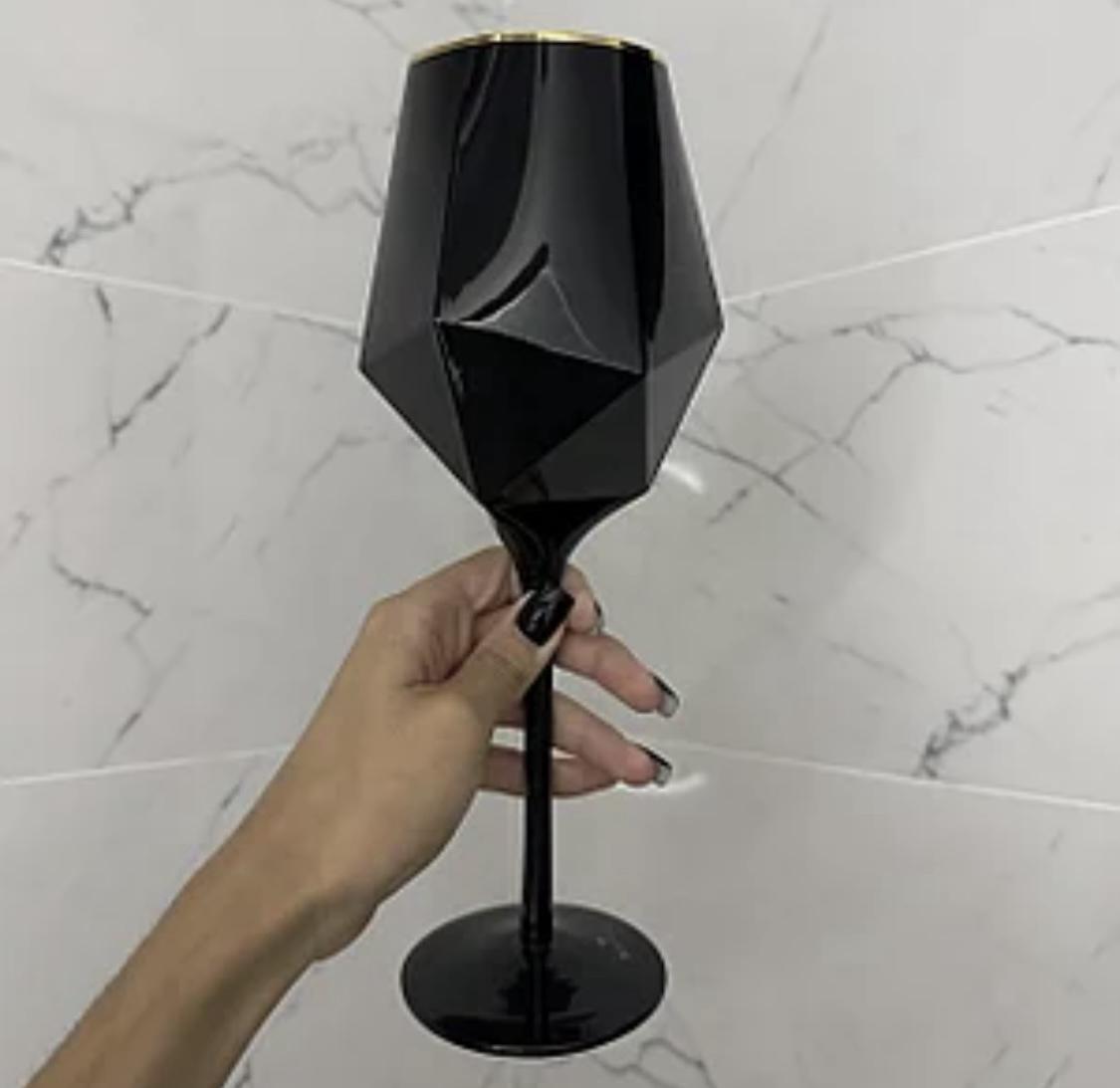 Бокал стеклянный для игристых напитков Сальвадор 600 мл Черный (90808) - фото 6 Бокал стеклянный для игристых напитков Сальвадор 600 мл Черный (90808) - фото 6