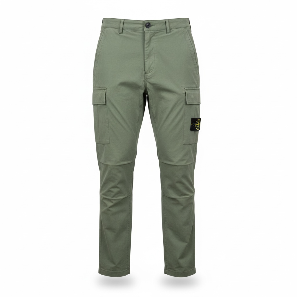 Брюки-джогеры в стиле карго Stone Island L Хаки (SI17001.1L)