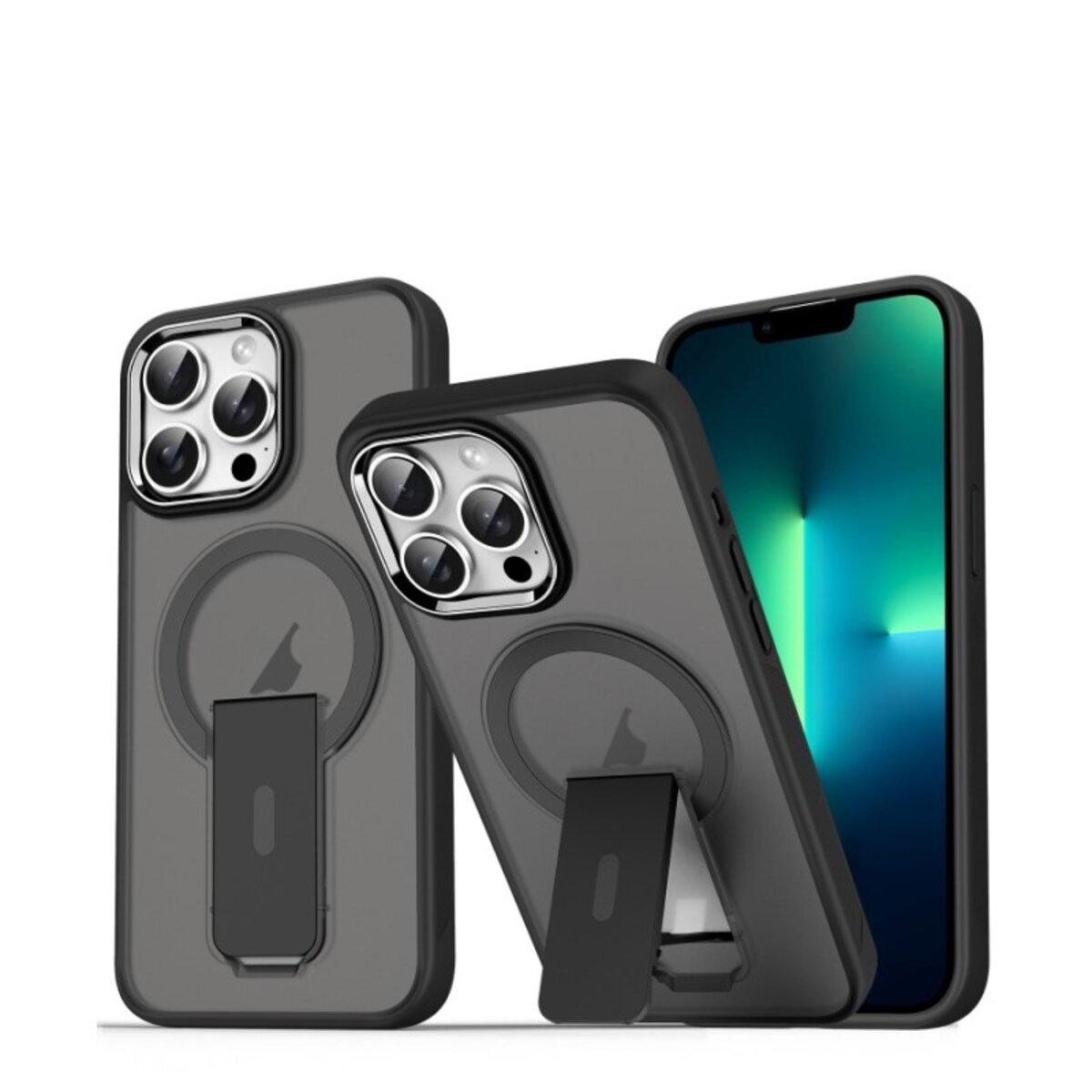 Противоударный чехол с подставкой Cosmic Magnetic Stand for Apple iPhone 13 Pro Black