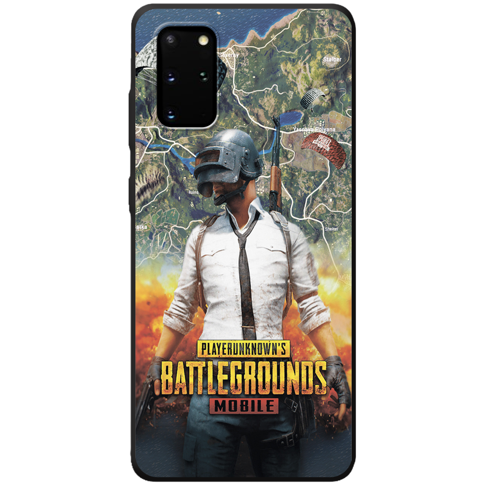 Чохол Boxface Samsung G985 Galaxy S20 Plus PUBG Mobile Чорний силікон (38875-up2309-44016)