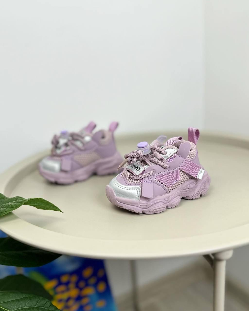 Кроссовки детские р. 18 Розовый (1291) - фото 3