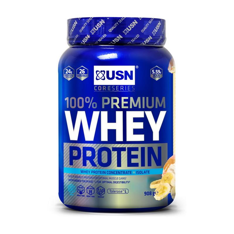 Сывороточный протеин USN Whey Protein Premium 908 г Шоколадный крем (05500-02)