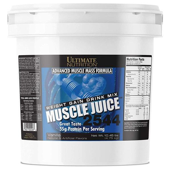 Гейнер Ultimate Nutrition Muscle Juice 2544 6000 г 24 порции Vanilla (000006689) Гейнер Ultimate Nutrition Muscle Juice 2544 6000 г 24 порции Vanilla (000006689)