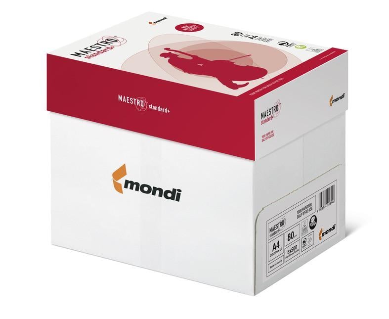 Бумага офисная Maestro STANDARD+ A4 80 г/м2 500 л. 5 пачек (10071)