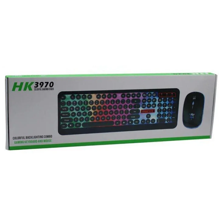 Комплект дротова клавіатура і мишка UKC HK-3970 з LED підсвічуванням - фото 7