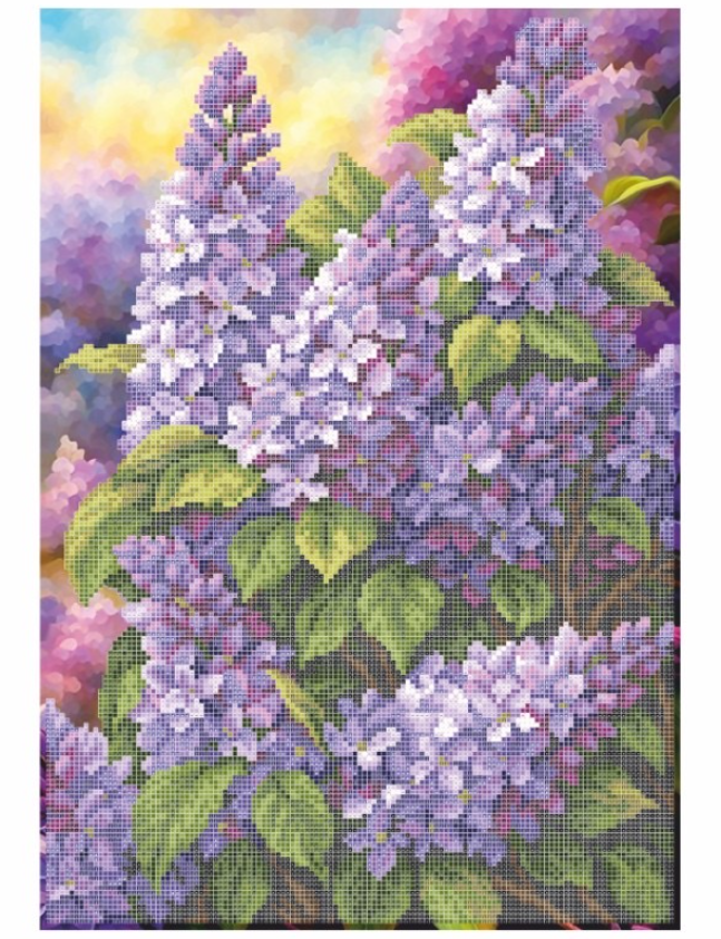 Бісерна заготовка Золота Підкова Аромат бузку ЗПК -072