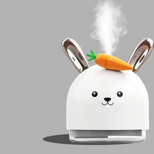 Зволожувач повітря з ліхтариком ProGaily Зайчик (NJ-006 white) - фото 4 Зволожувач повітря з ліхтариком ProGaily Зайчик (NJ-006 white) - фото 4