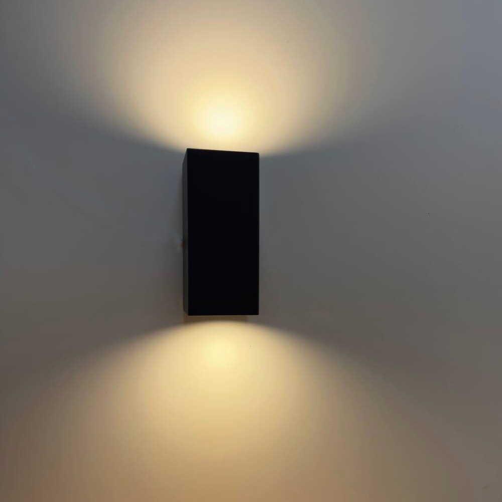 Светильник фасадный Violux POKER-2D 2x35Вт GU10 IP44 Антрацитовый (26064612)