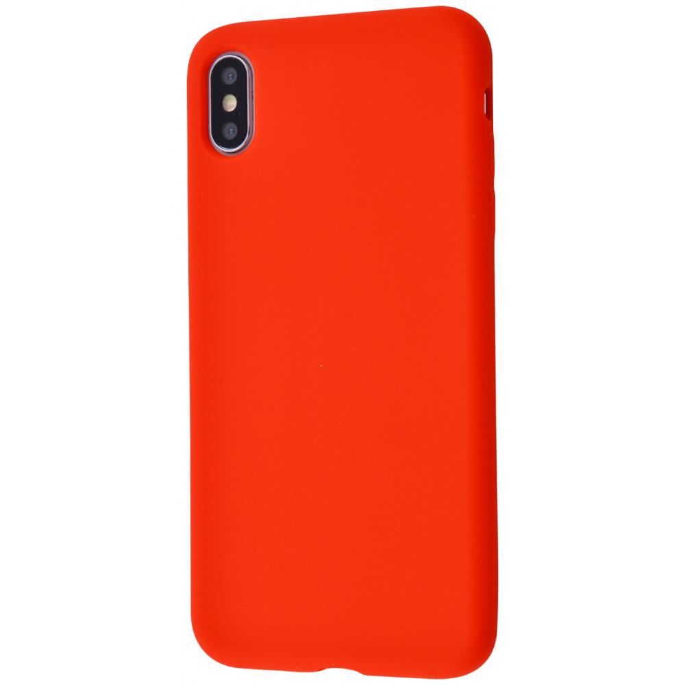 Чехол WAVE Full Silicone Cover для iPhone XS Max Red